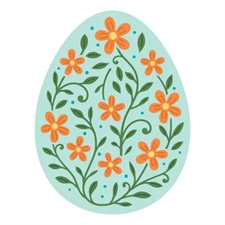 Simon Hurley by Spellbinders Dies -  Happy Spring / In Bloom Egg